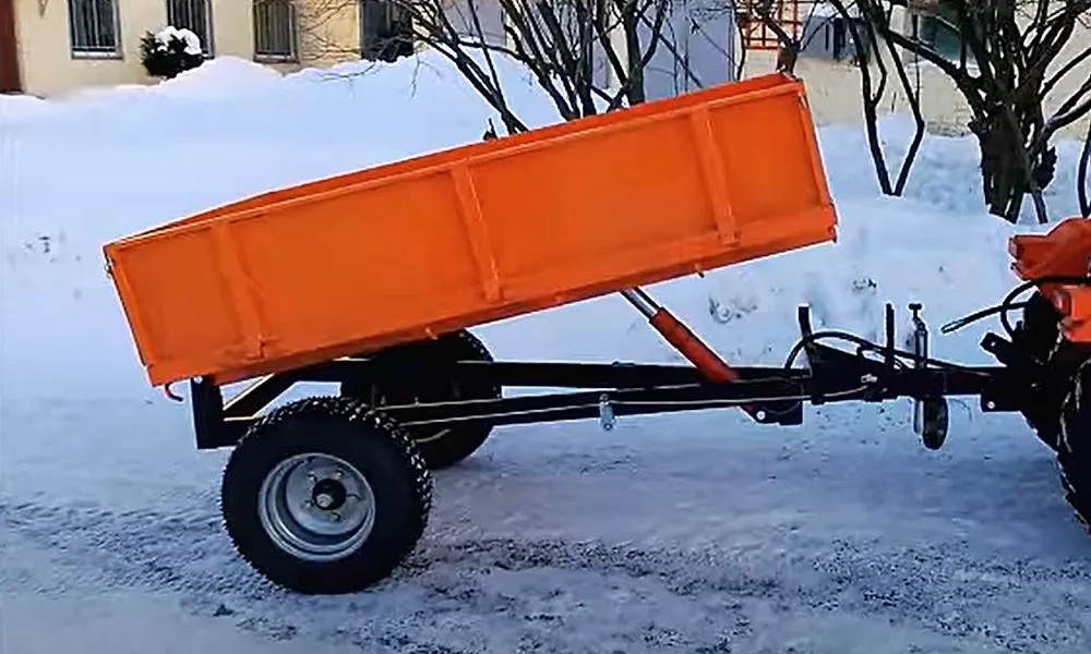 самосвальный прицеп